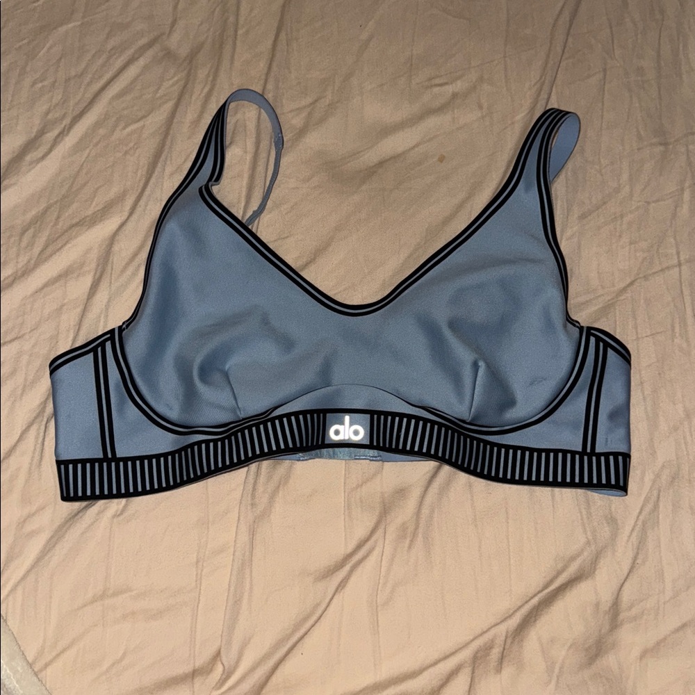 Alo Blue Sports Bra size L